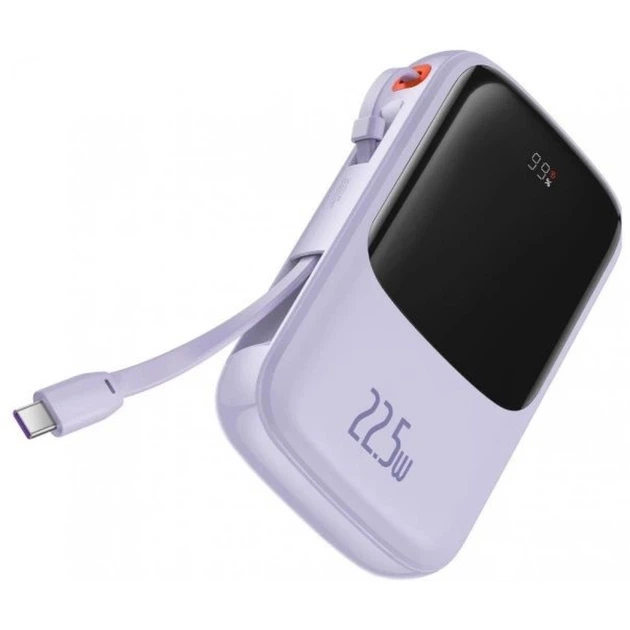 Повербанк/Power bank/УМБ 20000 mAh Baseus (PPQD0301) Фиолетовый - Фото 1 Повербанк/Power bank/УМБ 20000 mAh Baseus (PPQD0301) Фиолетовый - изображение 1