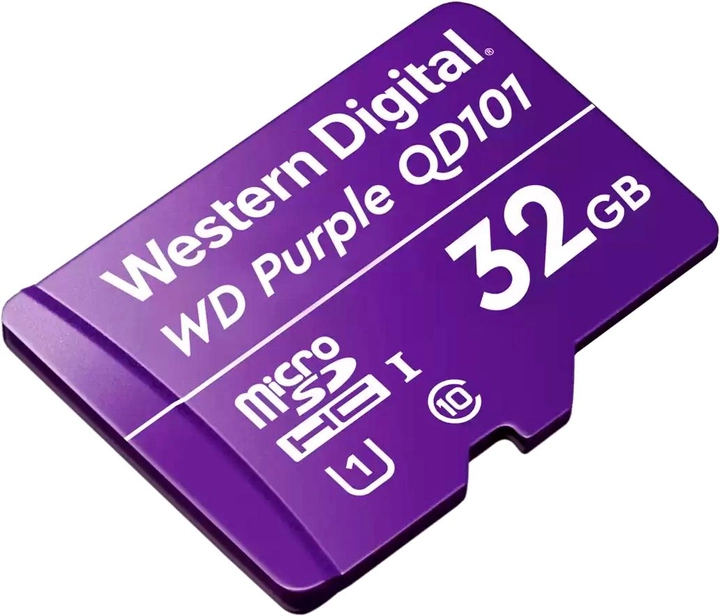 Western Digital Purple SC QD101 microSDHC 32GB Class 10 (WDD032G1P0C) - зображення 2