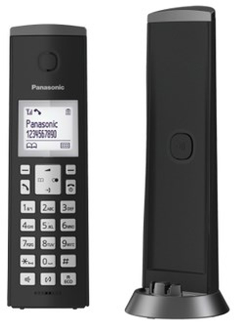 Telefon stacjonarny Panasonic KX-TGK210 PDB Czarny - obraz 1