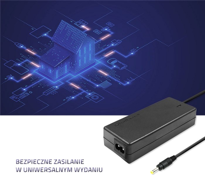 Zasilacz Qoltec do laptopa Lenovo 20V 2.25A 45W (4x1.7) (51509.45W) - obraz 8