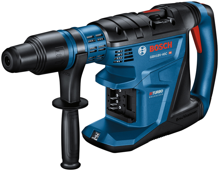 Акумуляторний перфоратор Bosch Biturbo з SDS max GBH 18V-40 C соло в XL-BOXX (0611917120) - зображення 2