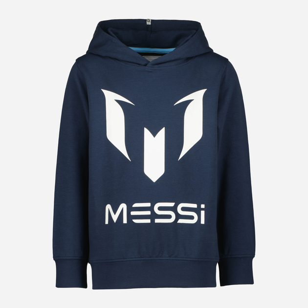 Dziecięca bluza z kapturem Messi C099KBN34603 128 cm 100-ciemnoniebieska (8720386957393) - obraz 1