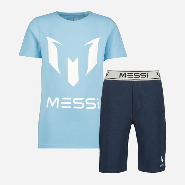 Piżama dziecięca (koszulka + spodenki) Messi C099KBN72405 158-164 cm 1081-Argentyna niebieska (8720834088013) - obraz 1