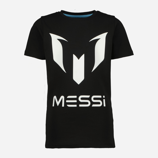 Підліткова футболка для хлопчика Messi C104KBN30001 176 см Чорна (8720834031187) - зображення 1