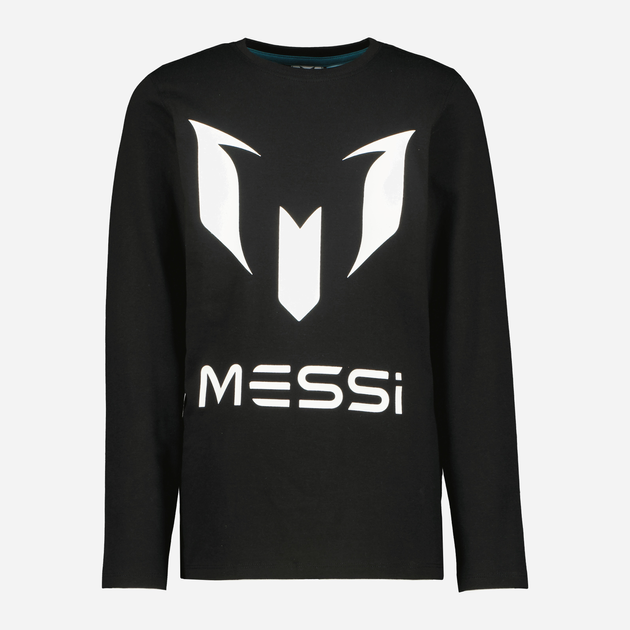 Koszulka z długim rękawem dla dzieci Messi C107KBN30001 128 cm 944-Głęboka czerń (8720834047164) - obraz 1