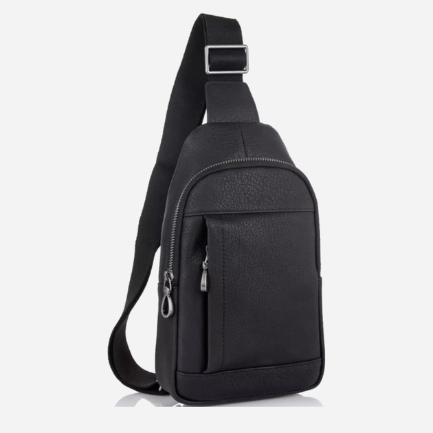 Мужская сумка-слинг кожаная Tiding Bag SM8-827A Черная – в интернет ...