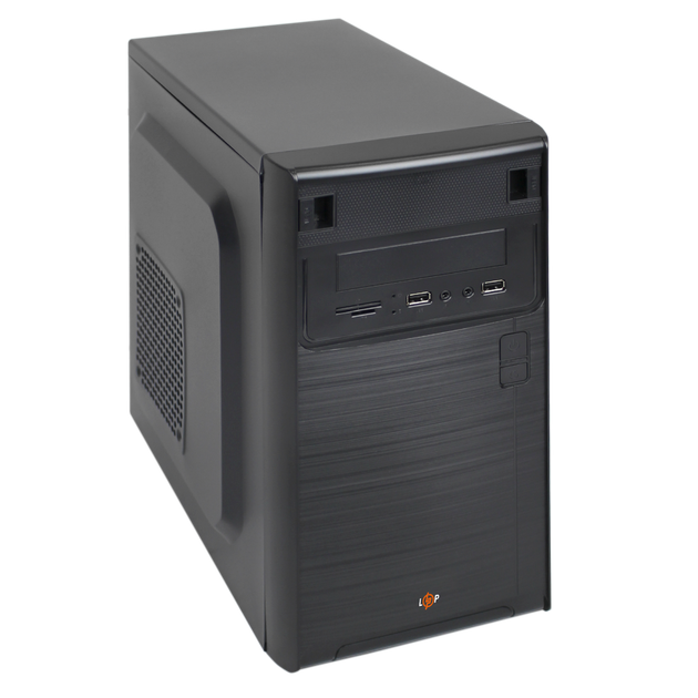 Корпус для комп'ютера LogicPower LP 6103 SCP OPP OVP/UVP 8 cm mATX 2 x USB 2.0 400 W - изображение 2