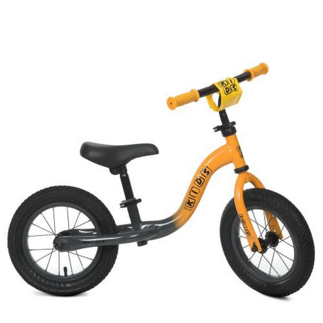 Беговел детский Profi Kids ML1201A-7 горчично-графитный, 12 дюймов - Фото 1 Беговел детский Profi Kids ML1201A-7 горчично-графитный, 12 дюймов - изображение 1