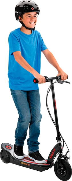 Hulajnoga elektryczna Razor Power Core E100 czarno-czerwona (0845423020118) - obraz 10
