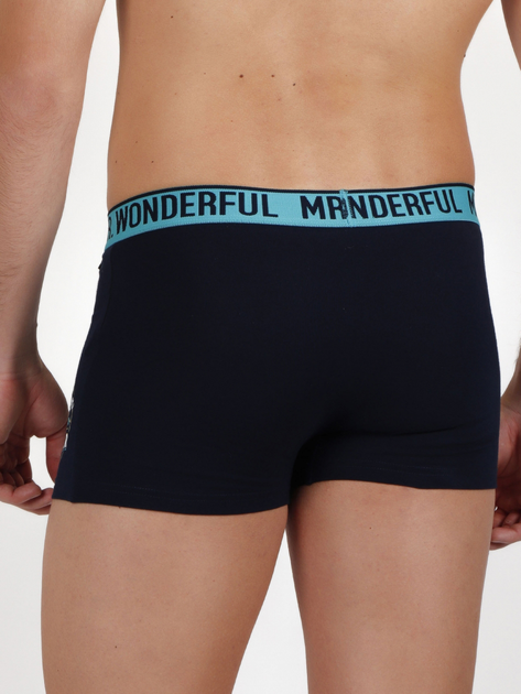 Zestaw majtek męskich typu bokserki Admas Mr Wonderful 48372P S 2 szt Multikolorowy (8433623600371) - obraz 7