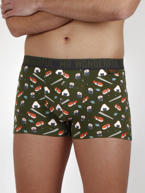 Zestaw majtek męskich typu bokserki Admas Mr Wonderful 48373P XL 2 szt Multikolorowy (8433623600449) - obraz 3