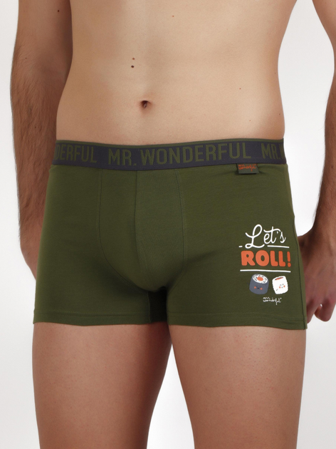 Zestaw majtek męskich typu bokserki Admas Mr Wonderful 48373P M 2 szt Multikolorowy (8433623600425) - obraz 6
