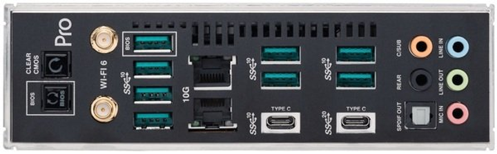 Материнская плата Asus Pro ws wrx80e-sage se wifi (90mb1590-m0eay0) - изображение 9