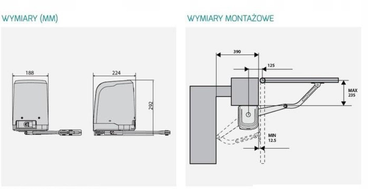 Комплект автоматики для розпашних воріт BFT VIRGO SMART BT A20 KIT (R930150 00005) - зображення 6