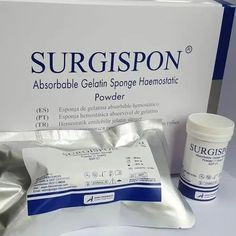 Порошок, губка гемостатична SURGISPON® (Сургіспон),1г - изображение 1