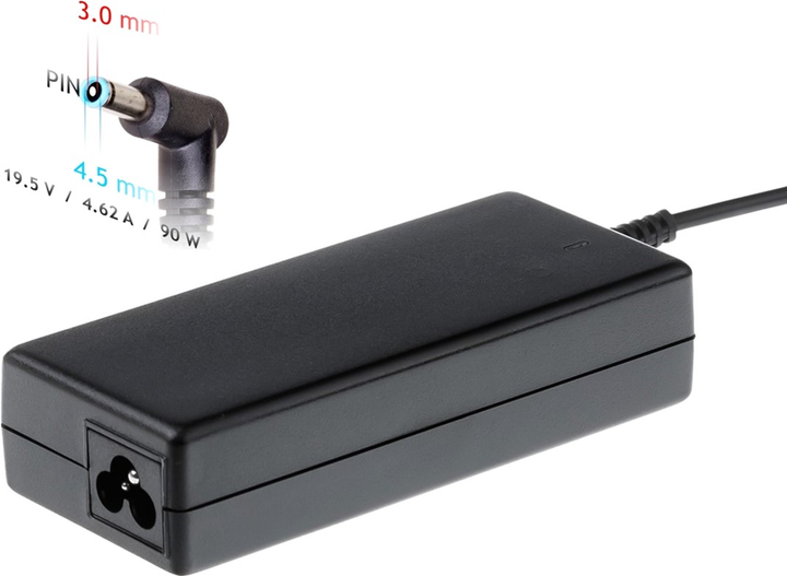 Zasilacz do laptopa Akyga 19,5V 4,62A 90W (4,5x3) (AK-ND-53) - obraz 4