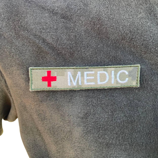 Нашивка "MEDIC" піксель - изображение 1