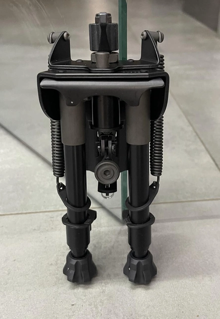 Стрілецькі сошки XD Precision EZ Pivot & Pan Notched Legs 6-9" (ступінчасті ніжки), висота 16.5 - 23.5 см - зображення 2