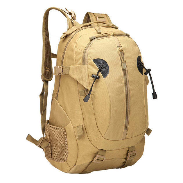 Рюкзак тактический AOKALI Outdoor A57 36-55L (Sand) однотонный военный с сеткой для воды taktical - изображение 1