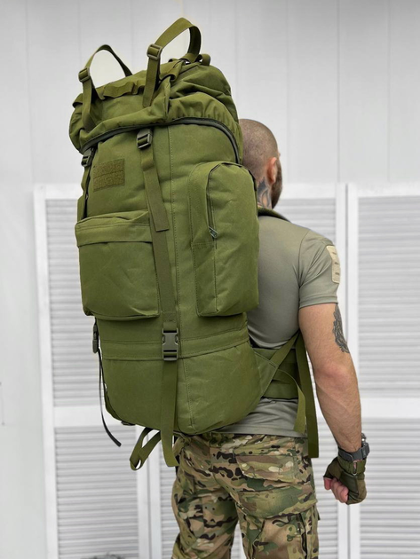 Тактичний великий армійський рюкзак 100л sagebrush k6 1-0 - изображение 1