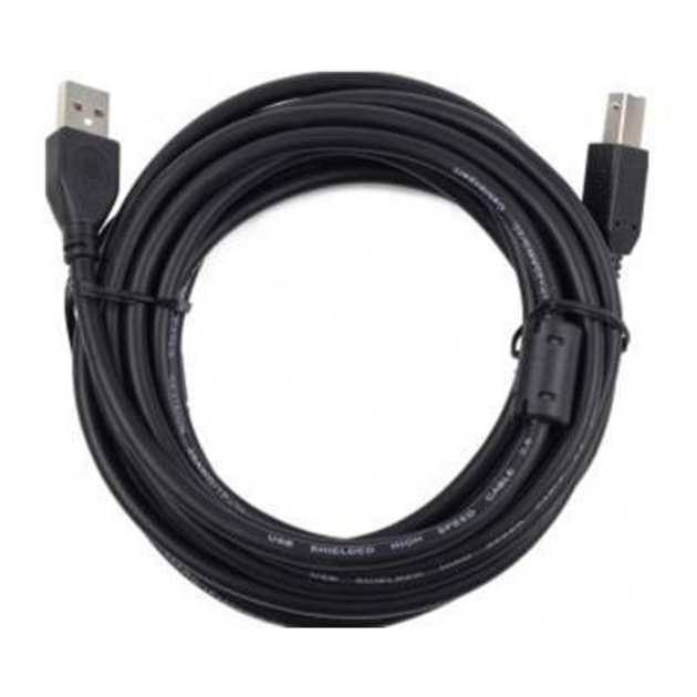 Кабель інтерфейсний USB для принтера чека та підключення до ПК 5 метра ...