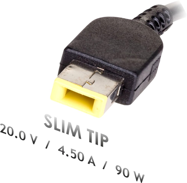Zasilacz Akyga do laptopa IBM, Lenovo 20V 4,5A 90W (Slim Tip) (AK-ND-24) - obraz 4