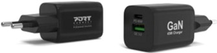 Блок живлення Port Designs для ноутбука 45W (USB Type-C) (900105-EU) - зображення 5