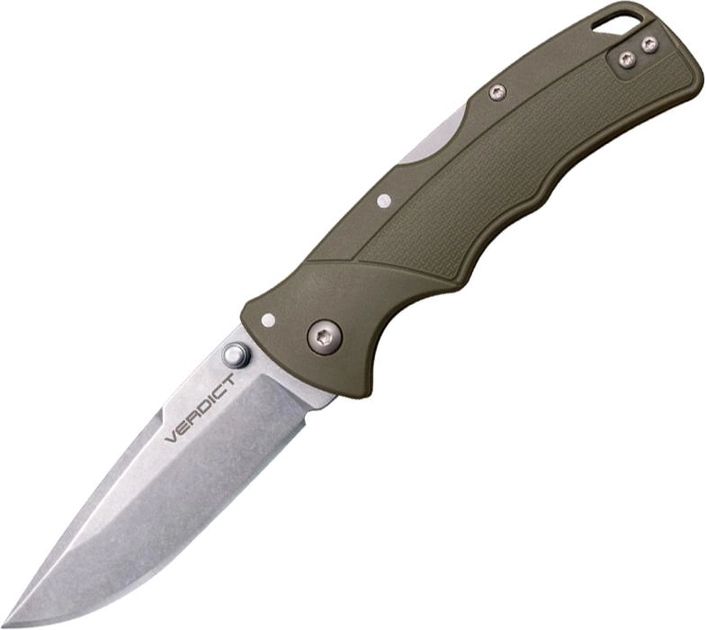 Карманный нож Cold Steel Verdict SP Od Green (12601554_CS) - изображение 1