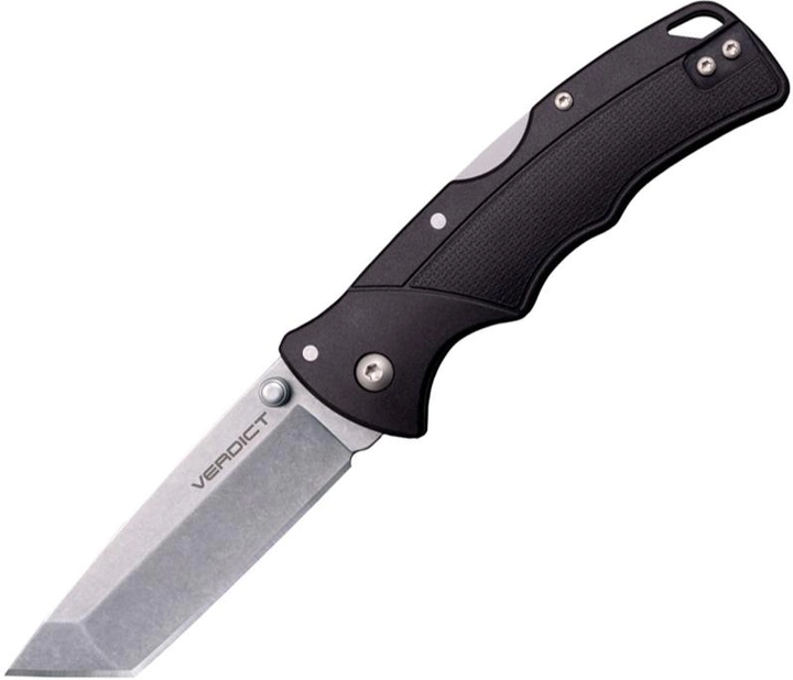 Карманный нож Cold Steel Verdict TP Black (12601555) - изображение 1