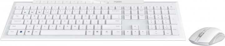 Комплект бездротовий Rapoo 8210M Wireless/Bluetooth White - изображение 5