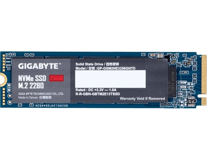 Накопитель SSD M.2 Gigabyte GP-GSM2NE3256GNTD внутренний 256ГБ/PCI ...