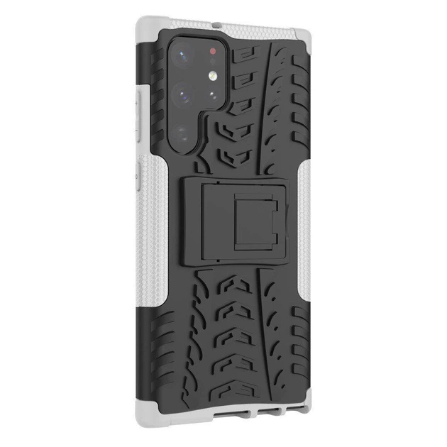 Чехол Armor Case для Samsung Galaxy S22 Ultra White - Фото 2 Чехол Armor Case для Samsung Galaxy S22 Ultra White - изображение 2