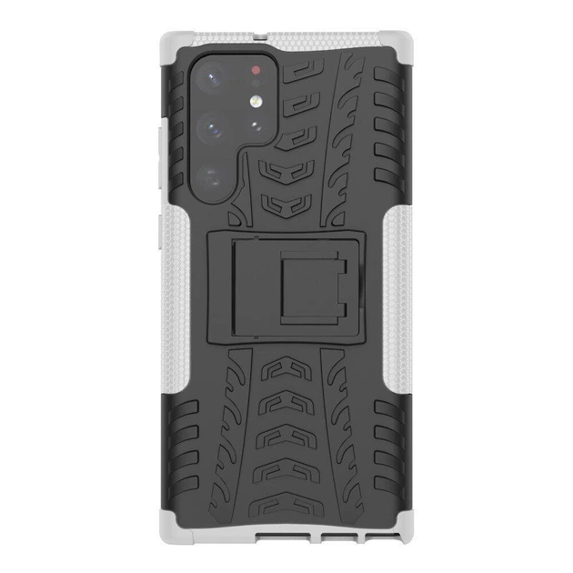 Чехол Armor Case для Samsung Galaxy S22 Ultra White - Фото 3 Чехол Armor Case для Samsung Galaxy S22 Ultra White - изображение 3