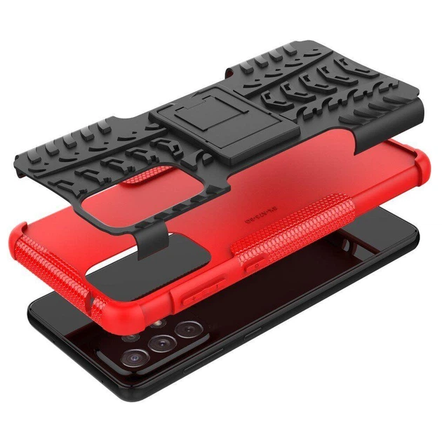 Чехол Armor Case для Samsung Galaxy A73 5G Red - изображение 6