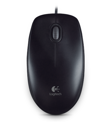 Мышка Logitech B100 Black (910-003357) - Фото 1 Мышка Logitech B100 Black (910-003357) - изображение 1