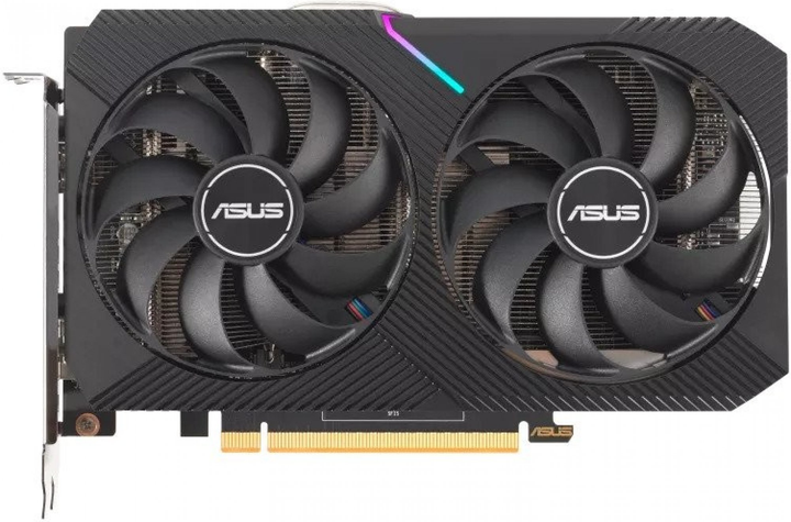 ASUS PCI-Ex Radeon RX 6500 XT 4GB GDDR6 (64bit) (2815/18000) (1 x HDMI, 1 x DisplayPort) (90YV0HA1-M0NA00) - obraz 1