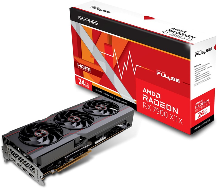 Karta graficzna Sapphire PCI-Ex Radeon RX 7900 XTX 24GB GDDR6 (384bit) (2525/2500) (1 x HDMI, 2 x DisplayPort, 1 x USB Typ-C) (11322-02-20G) - obraz 7