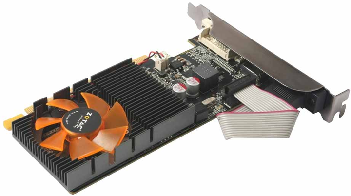 Karta graficzna Zotac PCI-Ex GeForce GT 710 2GB GDDR3 (64bit) (954/1600) (1 x DVI, 1 x VGA, 1 x HDMI) (ZT-71310-10L) - obraz 5