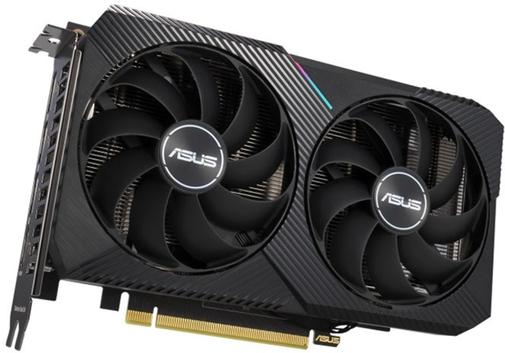 ASUS PCI-Ex GeForce RTX 3060 8GB GDDR6 (128bit) (1410/19000) (1 x HDMI, 3 x DisplayPort) (90YV0GB5-M0NA00) - зображення 10