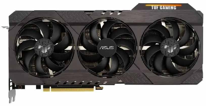 ASUS PCI-Ex GeForce RTX 3070 8 GB GDDR6 (256bit) (1500/19000) (1 x HDMI, 3 x DisplayPort) (90YV0FQI-M0NA00) - obraz 1