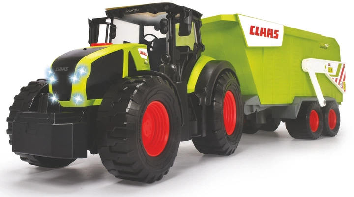 Traktor Dickie Toys Claas z przyczepą (SBA203739004) - obraz 3