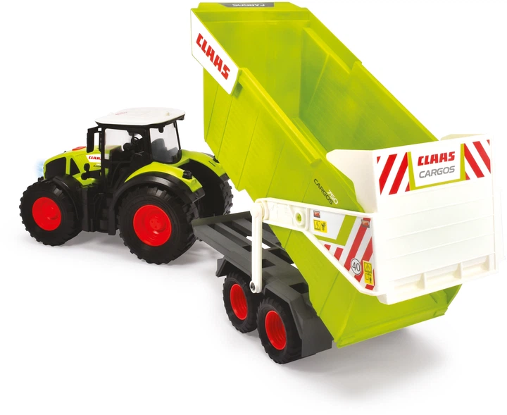 Traktor Dickie Toys Claas z przyczepą (SBA203739004) - obraz 6