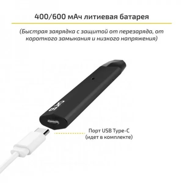 Электронная сигарета. OVNS Saber 2 Pod Kit Blue (Синий) POD-система - изображение 4