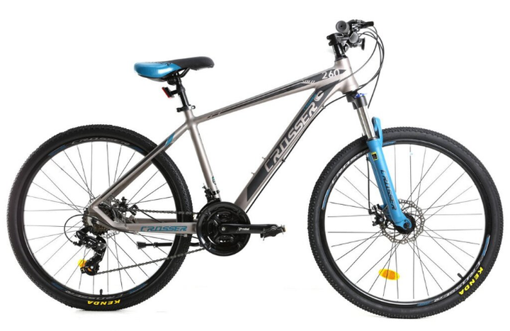 Гірський велосипед 29 дюйми 21 рама Crosser Solo 29"(21s SHIMANO+Hydra) Синій - Фото 1 Гірський велосипед 29 дюйми 21 рама Crosser Solo 29"(21s SHIMANO+Hydra) Синій - зображення 1