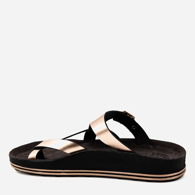 Japonki damskie skórzane Fantasy Sandals Ariadni S307 37 Rosegold (5207200128748) - obraz 2