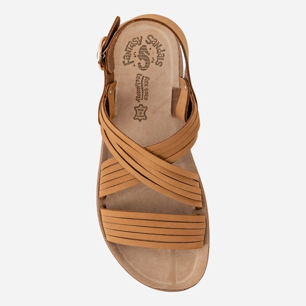 Sandały damskie skórzane Fantasy Sandals Linda S903 41 Cuoio (5207200160533) - obraz 3