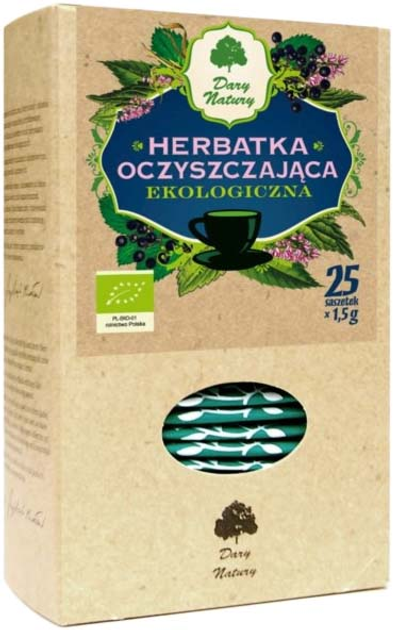 Dary Natury Herbatka Oczyszczanie 25 x 1.5 g (DN8313) - obraz 1