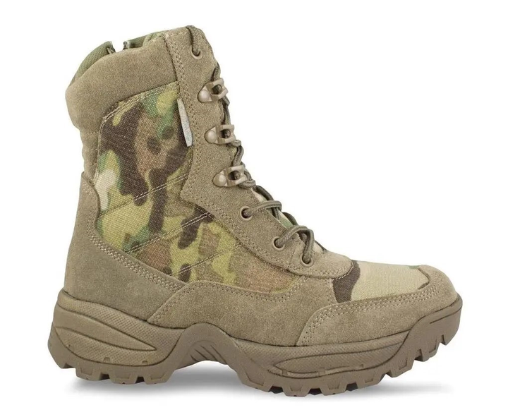 Ботинки тактические демисезонные Multicam Mil-Tec Side zip boots на молнии 12822141 размер 40 - изображение 1