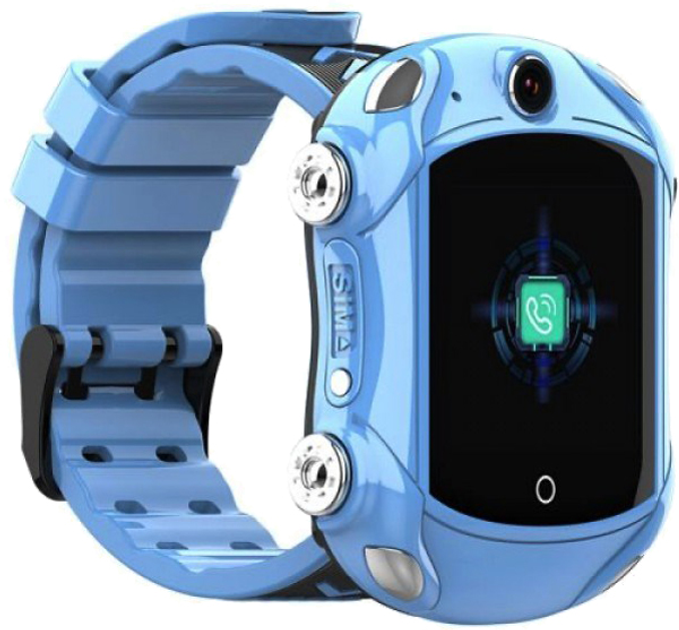 Детские часы-телефон GOGPS ME X01 Blue (X01BL) - изображение 1