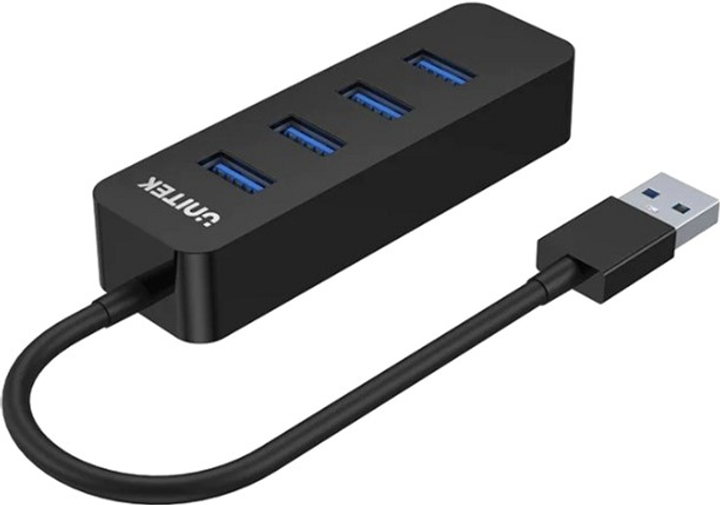 USB Hub Unitek uHUB Q4 4 Ports Powered USB 3.0 Hub with USB-C  Power Port (H1117A) – kupuj z dostawą na terenie Polski